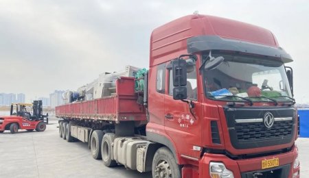 海科佳首套掛面主機研發產品完成試機使命，光榮返崗！